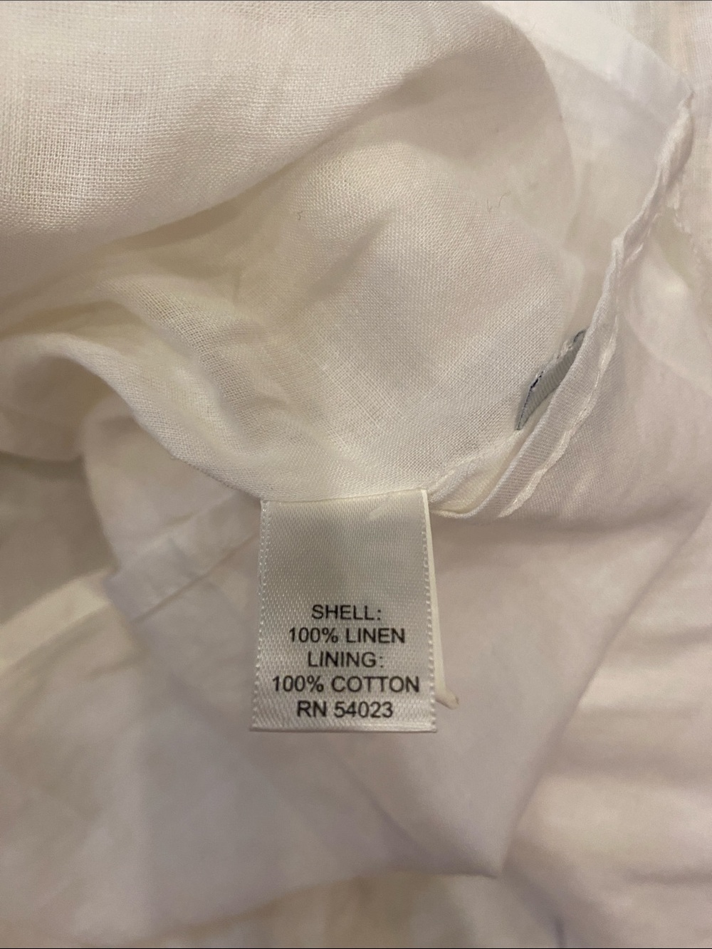 Banana Republic White Linen Circle Skirt - Picture 5 of 6